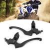 Pair Universal Motorcycle Clutch Levers Drum Brake Handle for Dirt Bike ATV with 22mm Handlebar