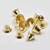 10-50MM Gold Open Trumpet Bell Christmas Decoration Wind Chime Bells for DIY Accessories