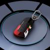 Abs Carbon Car Key Case Cover Shell Fob For Volkswagen Vw Golf 8 Mk8 Id-4 Id-6 For Skoda Octavia A8 For Seat Leon Fr Mk4 Cupra