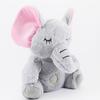 Plüschtier „Atmender Elefant“ für Babys mit beruhigender Musik, leicht, waschbar, musikalisches Tier, Plüschtier, Kuschelpuppe, Schnuller, Geschenk für Neugeborene