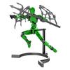 Mobile Doll Set, 3D Titan Robot Mobile Doll, Posable Mobile Doll, Suitable For Collectors, Desktop Decoration