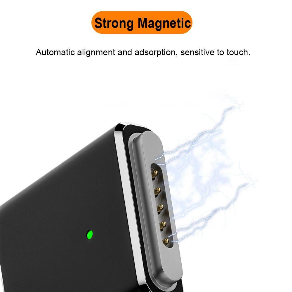 Magnetic USB Type-C To Magsafe 3 Converter Charging Cable Adapter for MacBook Air/Pro 14 16