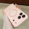C Magnetic Phone Case for iPhone 14 15 16 Plus 11 12 13 16 17 Pro Max Air Matte Magsafe Wireless Charging Protector Cover