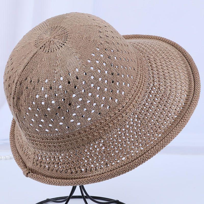 Hat Summer Sun Shading Breathable Grass Hat Elderly Fisherman Hat