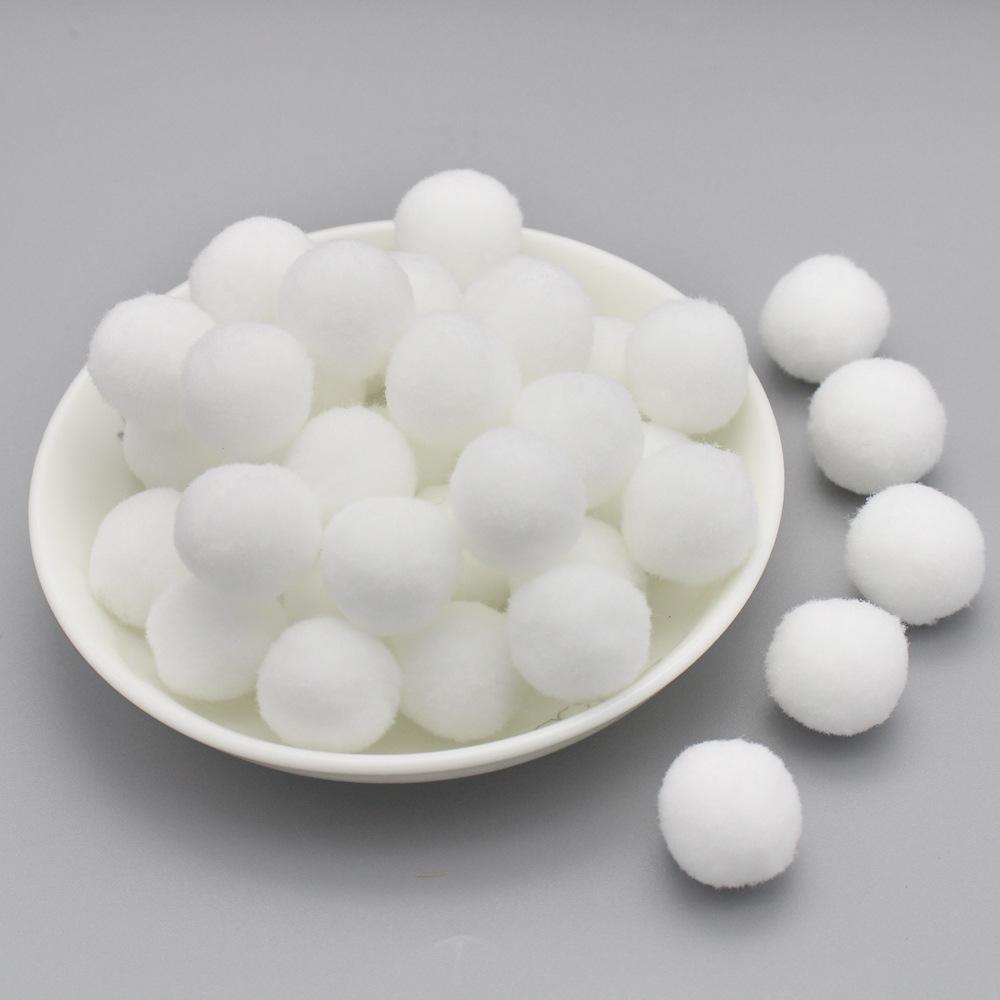Colored Pompoms 81015202530Mm High Elasticity Soft Diy Pom Poms Fuzz Ball Pompom For Crafts Wedding Decor Kid Creative Toy