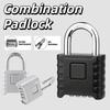 Waterproof Combination Padlock Zinc Zinc Alloy Drawer Cabinet Lock Password Code Locks Fence Door Lock