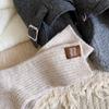 Thicken Middle Tube Socks Heel Label Women's Socks Fashion Winter Socks