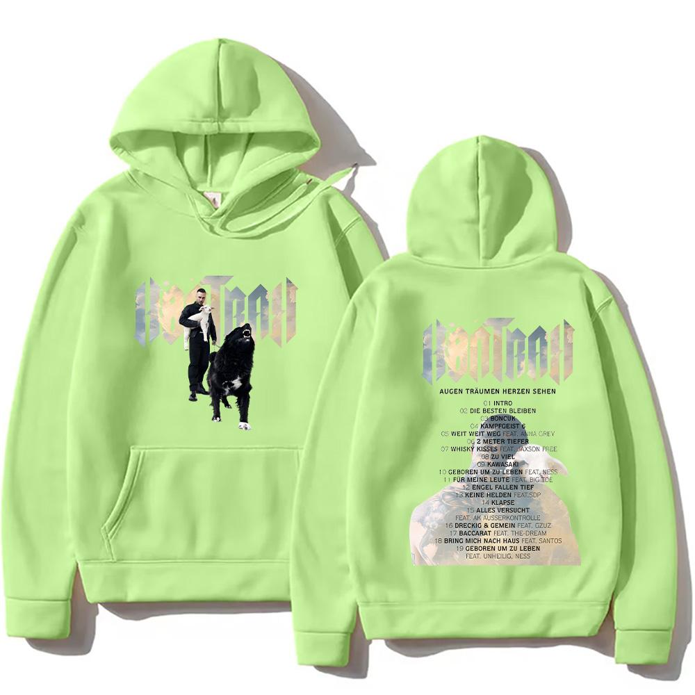 Kontra K Mikiny Oči Sní Oči Vidí Nové Album Grafická Mikina Hip Hop Dámská Pánská Mikina