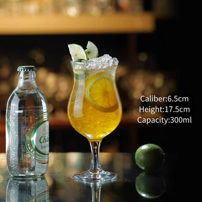 Creative Cocktail Glasses Cups High-looking Glass Juice Cup Tall Sparkling Fruit Wine Cup Personalized Beer Glass Cups Drinkware