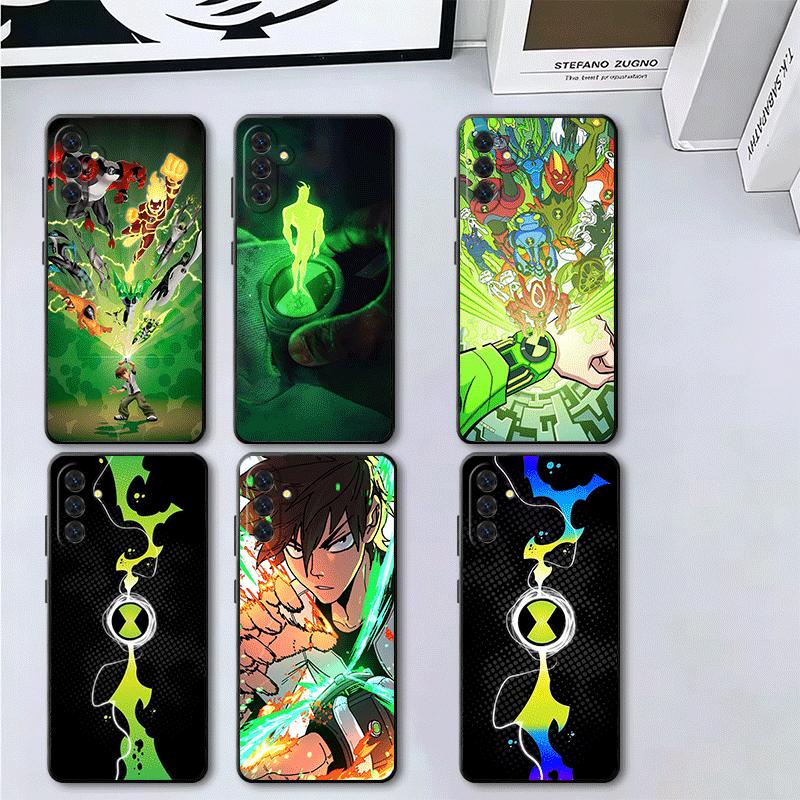 Cartoon Ben 10 Soft Phone Case for Samsung A17 A37 A57 A16 A26 A36 A56 A15 A25 A35 A55 A14 A24 A34 A54 A13 A23 A33 A53 A52 A12