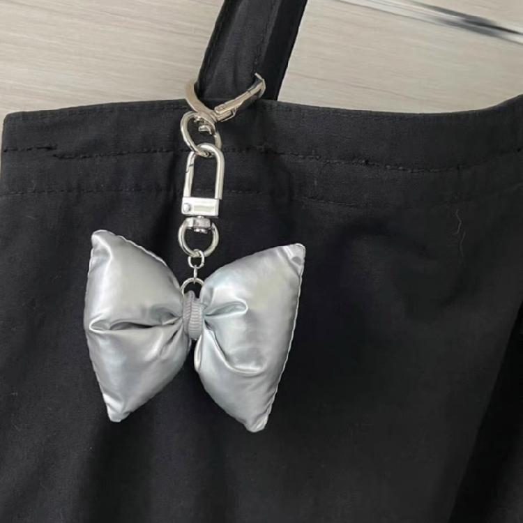 Stylish Keychain Pendant Lovely Bowknot Keychain Keyring Ornament Bag Accessory