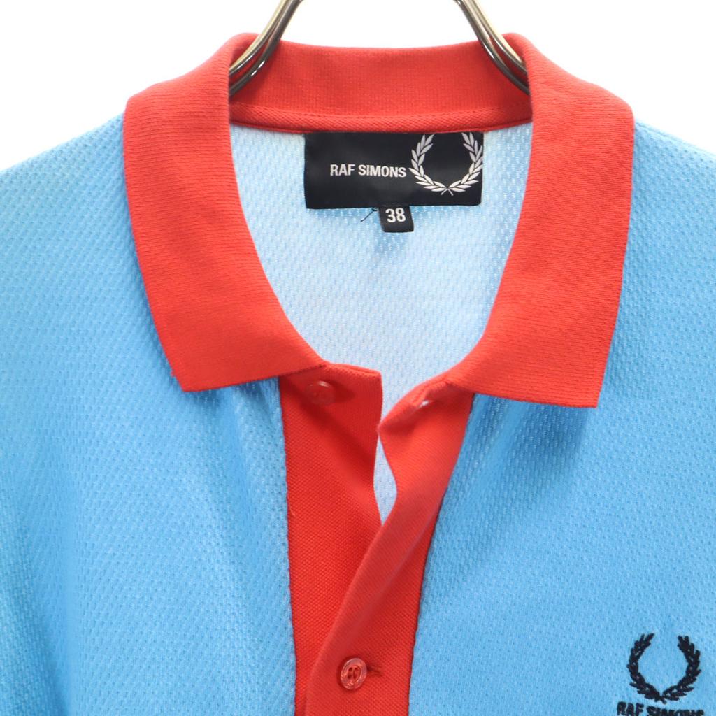 Fred Perry RAF SIMONS Collaboration, Made In Portugal. Short Sleeve Shirt Men's Used