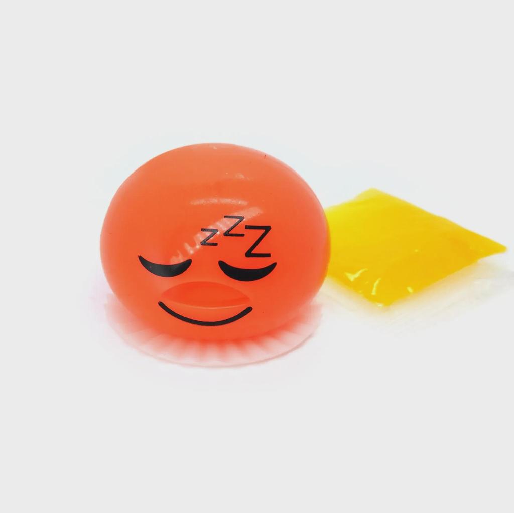 12-Pack Lazy Egg Vomit Brother Squeeze Toy with Music