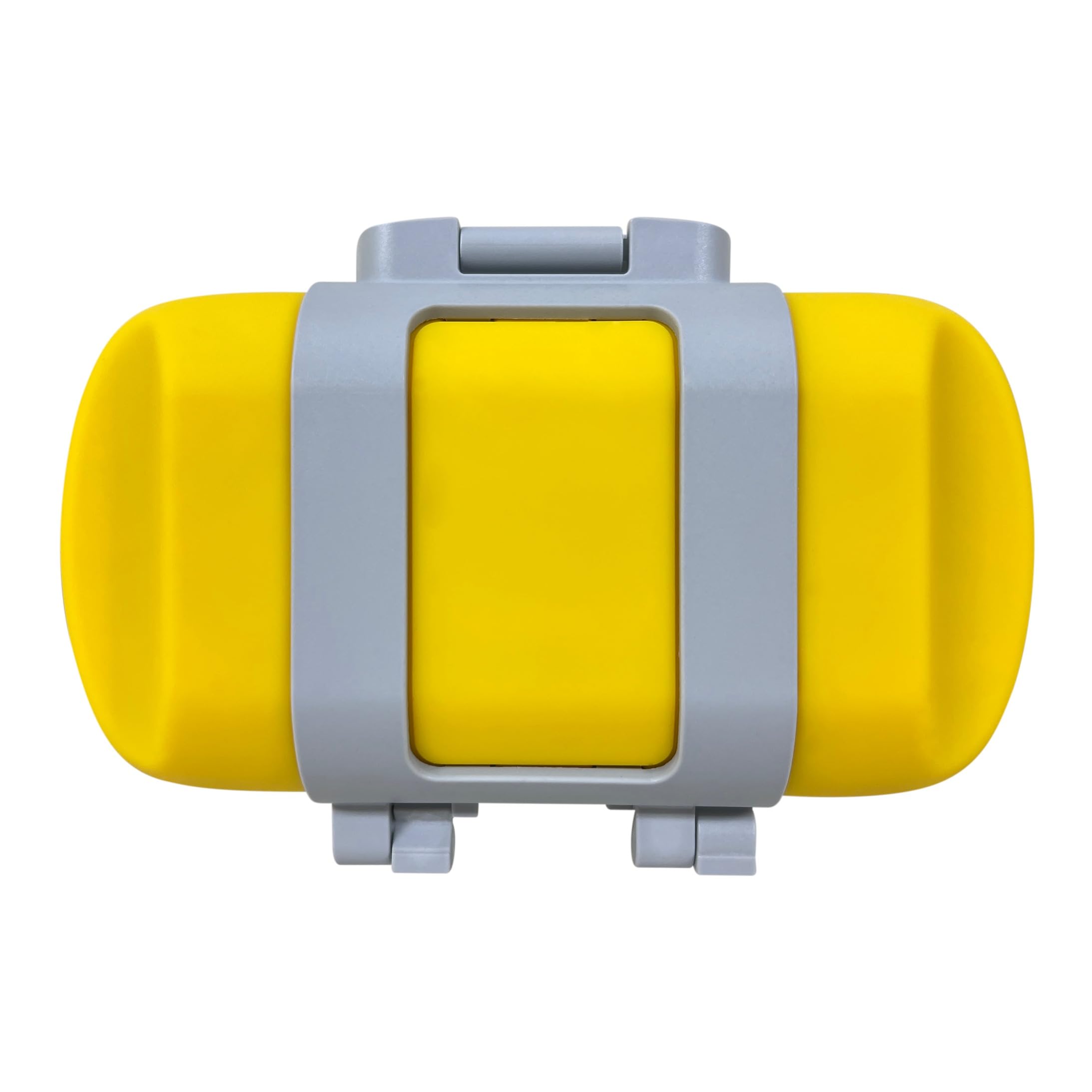 Seikatsu Densai Half Hot Sandwich Maker with Microwave Made in Orange Recipe, Single-Slice, Safe, Washable, Japan, (Yellow)