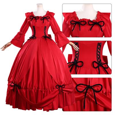 Anime Můžu si dovolit ještě jednu věc Cosplay kostým Anime Scarlet Role Playing Oblečení Červené Halloweenské šaty Oblek pro ženy