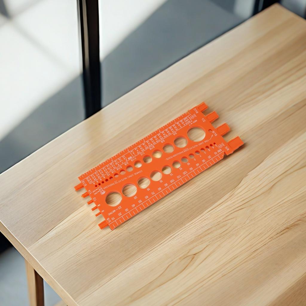 21cm/8.27inch Messwerkzeug Bohrer Befestigungselemente Mutter