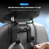 1/2pcs Double Head Hooks Car Rear Seat Headrest Hanger Hook For Honda Civci FIT CRV Accord Jazz HRV Dio Stepwgn Prelude Odyssey aja256