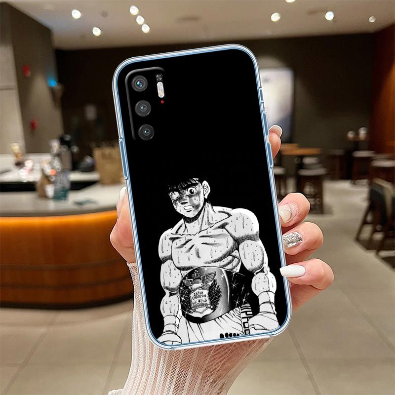 UP34 Hajime no Ippo Transparent Phone Case for Samsung Galaxy A04 A04S A14 A23 A34 A54 M23 M33 M52 M53