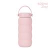 600ml Stainless Steel Vacuum Insulated Water Bottle With Wide Mouth Carry Strap Outdoor Sports Travel Office