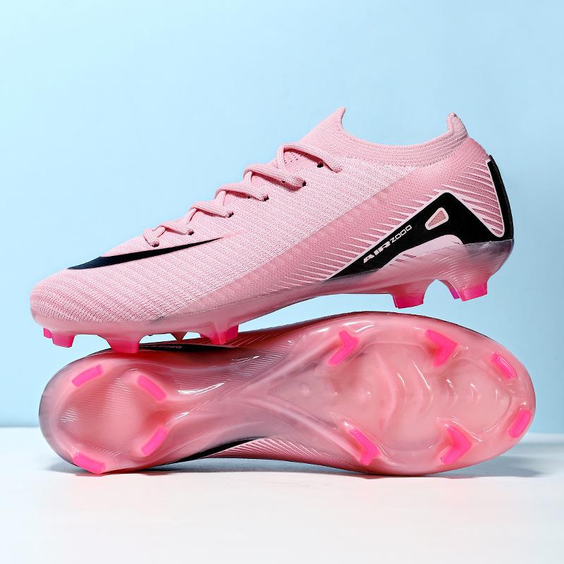 Seamless Non-slip Football Shoes Men's Low-top Youth Long Nails and Broken Nails Training Shoes Are Easy To Bend