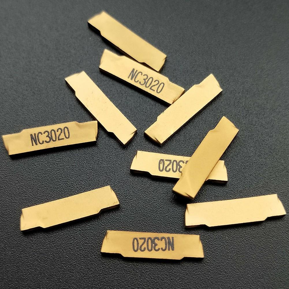 10ks MGMN150-G NC3020 1,5mm a drážkovací řezné karbidové soustružnické vložky