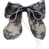 Lace Pearl Bow Bachelorette Party Hair Clips Bridal Shower Hair Hen Wedding Bridesmaid Favors Supplies Photo Props