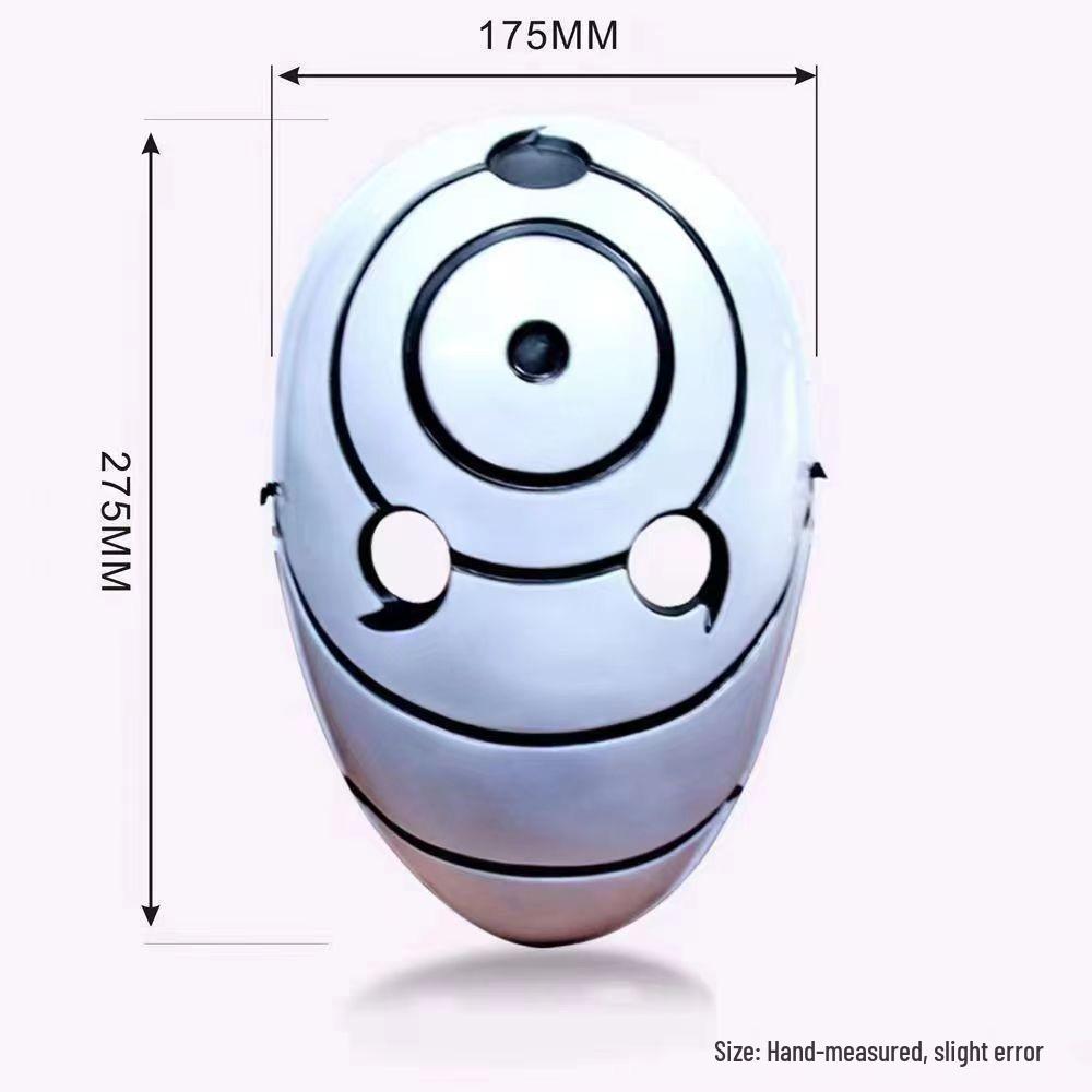 Uchiha Obito Akatsuki Mască de Ninja Costum Cosplay Anime