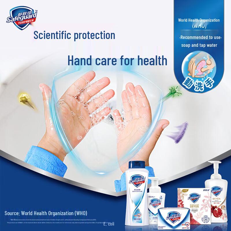 Safeguard Antibacterial Hand Wash, Lemon Scent, 420g