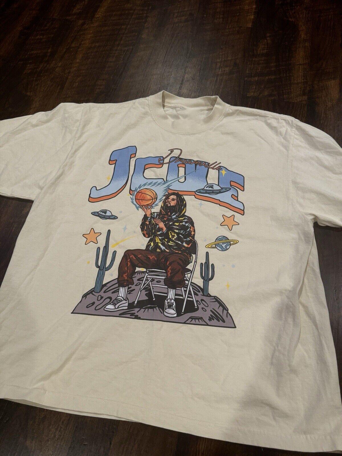 J Cole Tour Hip Hop Rap Heavy Cotton Adult T-Shirt All Size EG029 Unisex T-Shirt L