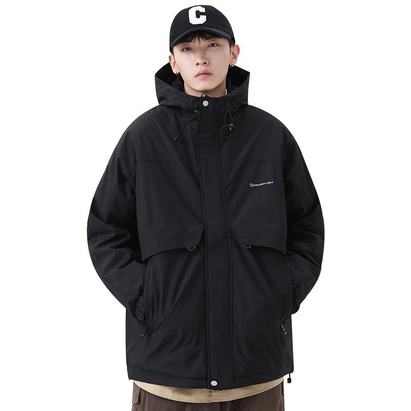 Черная американская функциональная куртка для альпинизма — фото 6