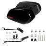 Hard-Shell Street Bob Softail Saddlebag Glossy Black Harleymotorcycle