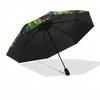 Luck of the Irish Stained Cute Lampshade - Green & Golden Decorative Lantern Shade Umbrella - Cute Umbrella with Cute Design,