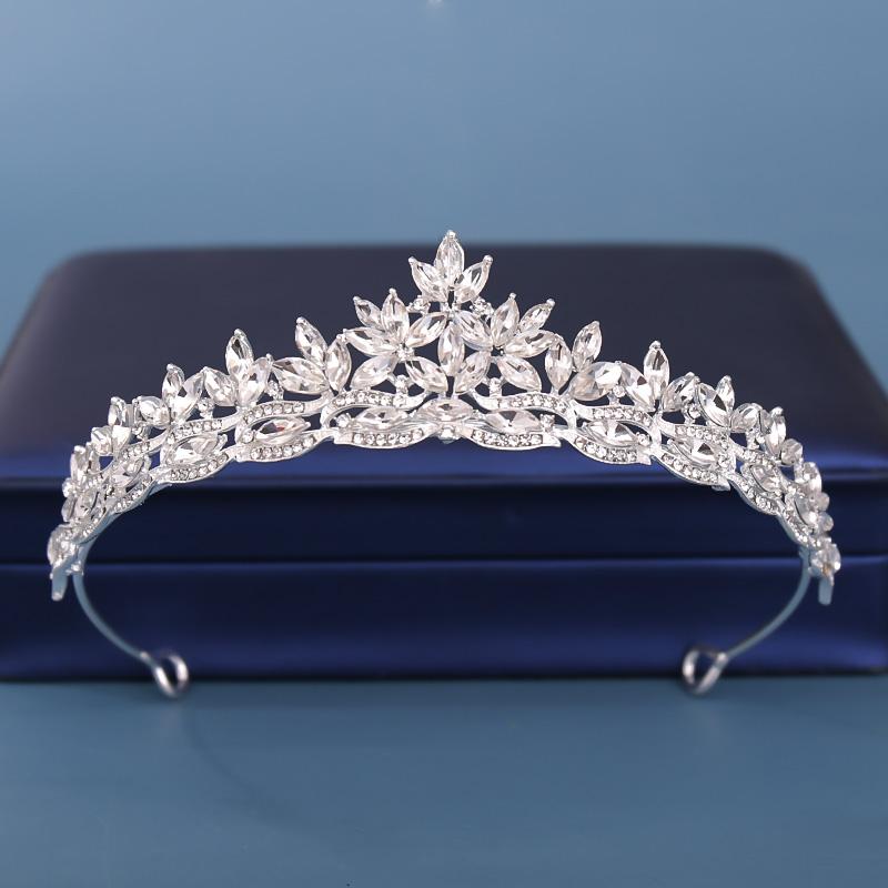 Bride 'S Headdress Hair Crown Women 'S Wedding Hair Ornament Silver Bride 'S Headdress Gold Headdress Women 'S Gift