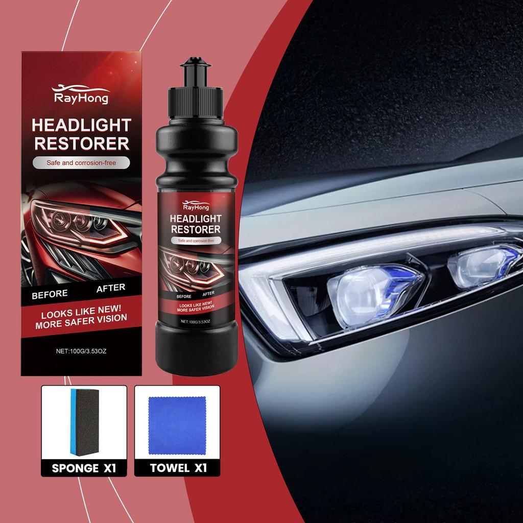 Rayhong Car Headlight Repair Paste For Brightening Polishing Cleaning And Maintenance