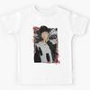 Kim Jong Dae EXO Chen Korean Kpop Floral Design Kids T-Shirt
