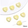 Yellow Hand-Painted Ceramic Cartoon Beads for DIY Bracelets, Necklaces, and Phone Chains
