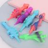 10PCS Creative Finger Catapult Dinosaur Slings Sticky Wall Toys for Adults and Kids Vent Stress Relief Catapult Dinosaur Toy