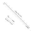Golf Ball Collection Tool Telescopic Design Lightweight Non-Slip Grip 2.7M Length Gift for Golfers