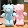 Teddy Bear Plush Toy Cute Stuffed Soft Animal Bear with Ribbon Doll for Kids Baby Children Birthday Gift Valentine's Gift