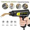 Plastic Welder 200Pcs Hot Stapler Welding Machine Soldering Iron for Plastic Staple PVC Repairing Machine Car Bumper Repair Tool