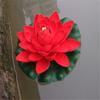 Decoration Floating Plants Floral Foam Fake Plants Water Lily Artificial Lotus Flower Simulation