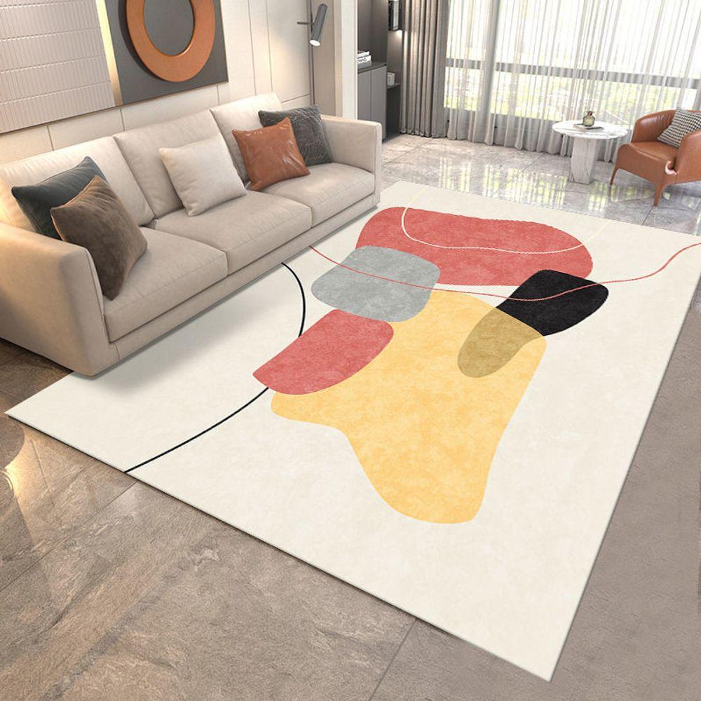 Minimalist Lines Modern Carpets Bedroom Bedside Rugs Boho Living Room Sofa Decor Floor Mat Non-slip Home Decor Large Rugs