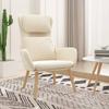 Day and Night - Day and Night Cream White Velvet Relaxation Armchair