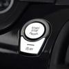 Für BMW 5er G30 F10 G60 Ein-Klick Start-Stopp-Knopf Aufkleber, Handbremsabdeckung, Multimedia Auto-Knopf Aufkleber
