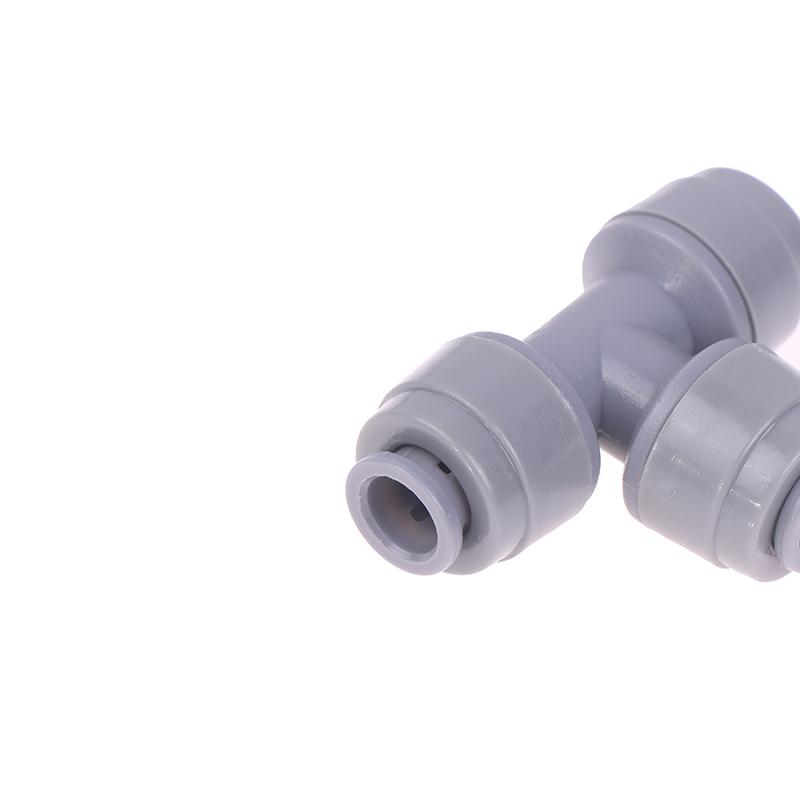 Plastic Tee Quick Connect Pipe Hose Connector Push In Fitting 6.35/8/9.5Mm Tee Piece Beer Brewing Homebrew Parts