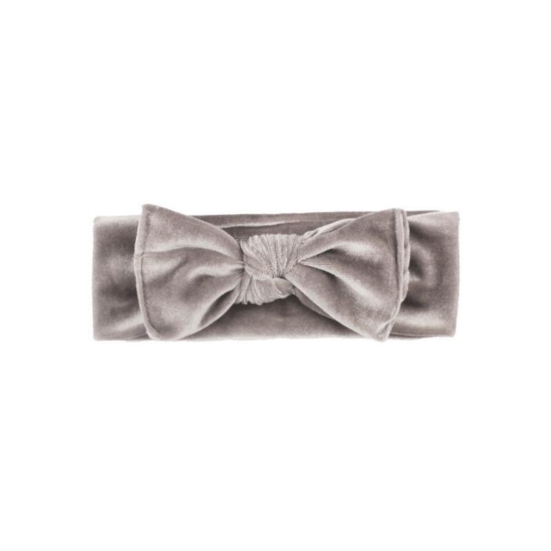 New golden velvet baby headband, cute bow baby headband, children's 11-color hair accessories headscarf