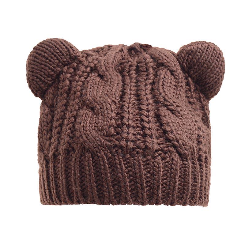 Fashion Warm Winter Knit Crochet Beret Braided Baggy Women Lady Beanie Hat Ski