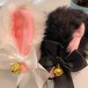 Sexy Cat Ears Headband For Women Girls Lace Bow Necklace Plush Bell Hairband Cosplay Masquerade-Party Costume Hair Accessories