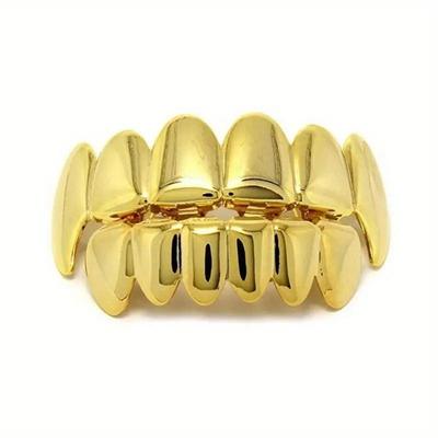 J4755 Hip Hop Móda Vánoce Halloween Zlaté Grillz