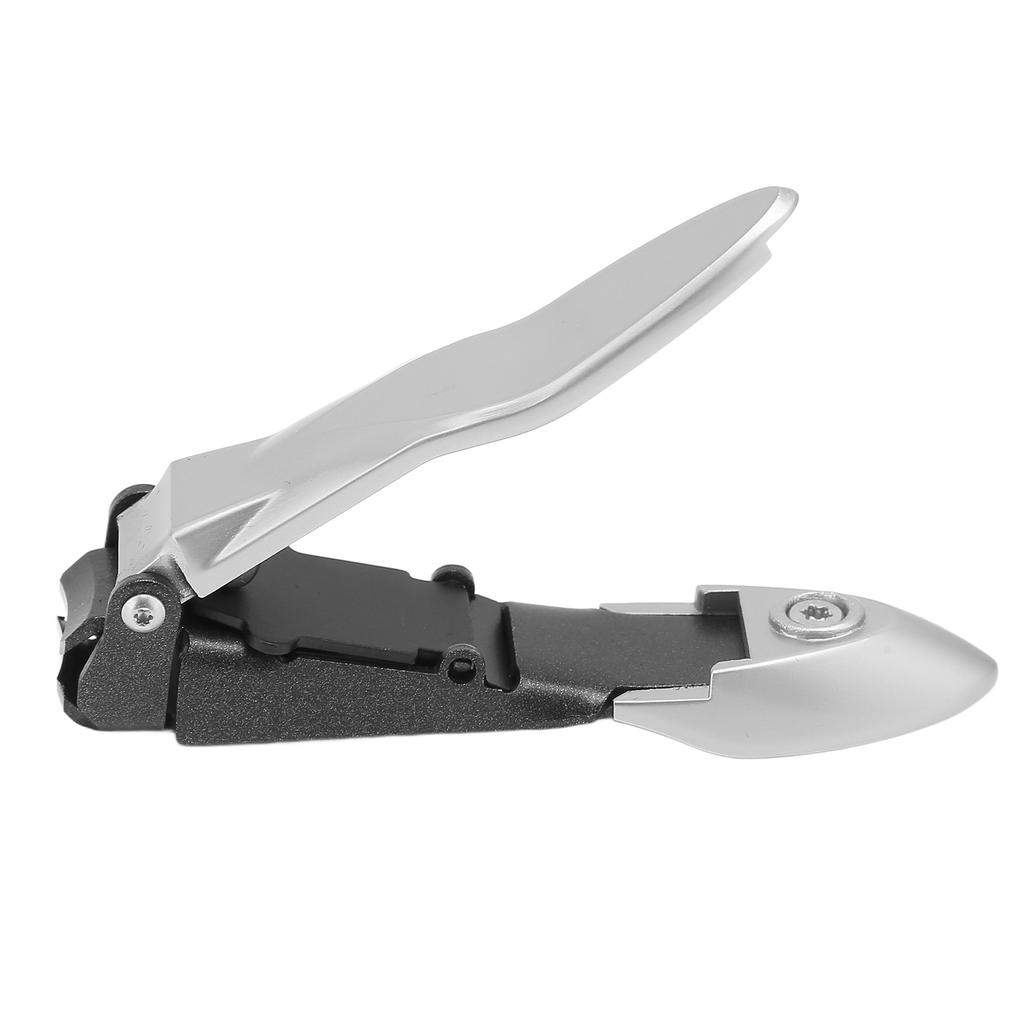 Nail Clipper Men Women Portable Stainless Steel Fingernail Toenail Clipper Cutter with PU Leather Sheath